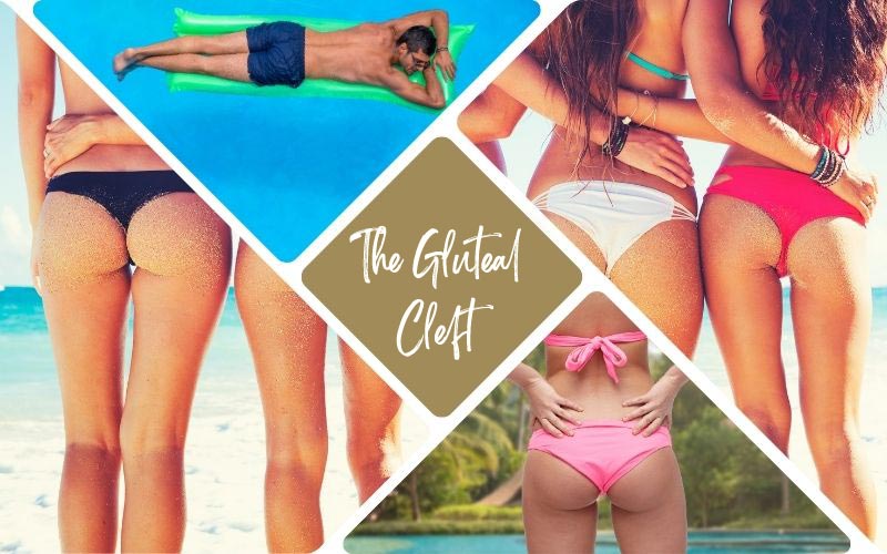 Laser hair removal for the gluteal cleft