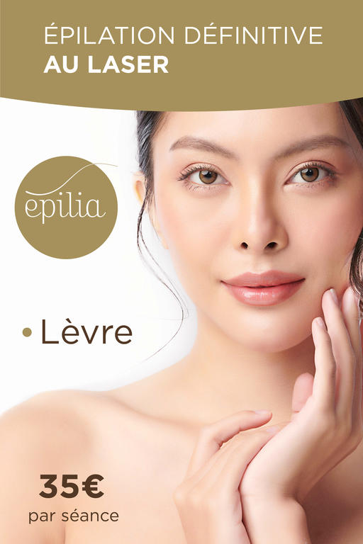 Épilation laser lèvre