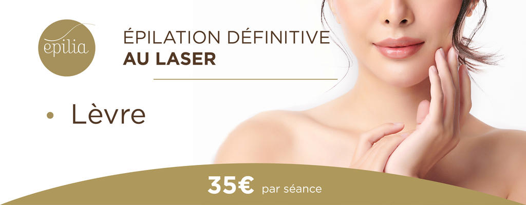 Épilation laser lèvre
