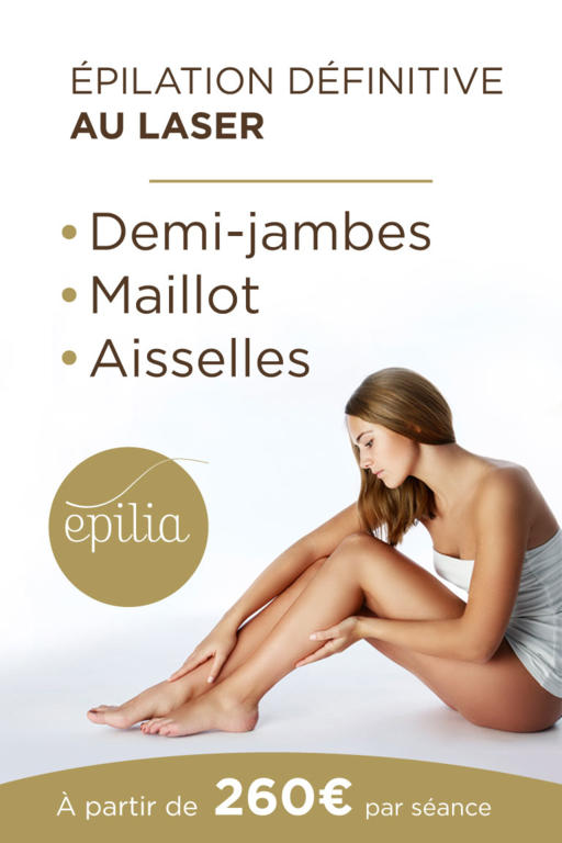 Épilation laser aisselles maillot jambes