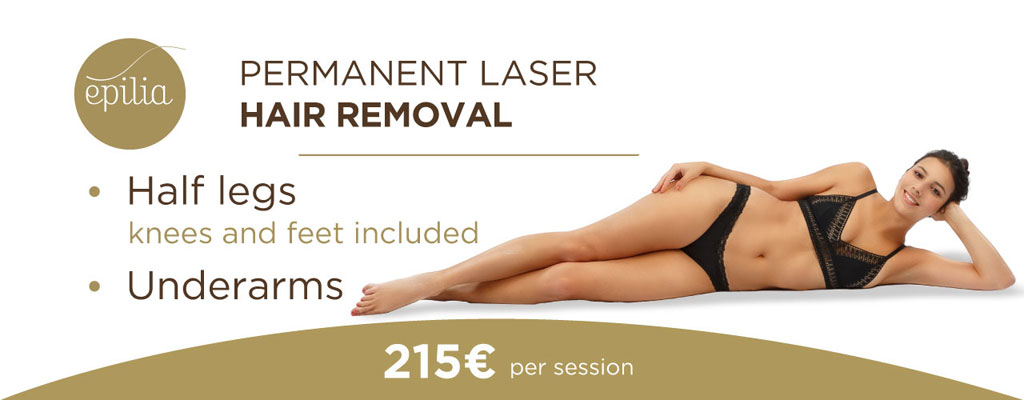 laser hair removal legs underarms