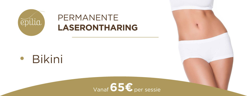 Permanente laserontharing bikini