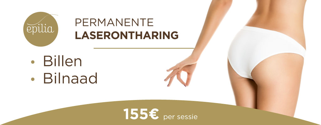 Permanente laserontharing billen bilnaad