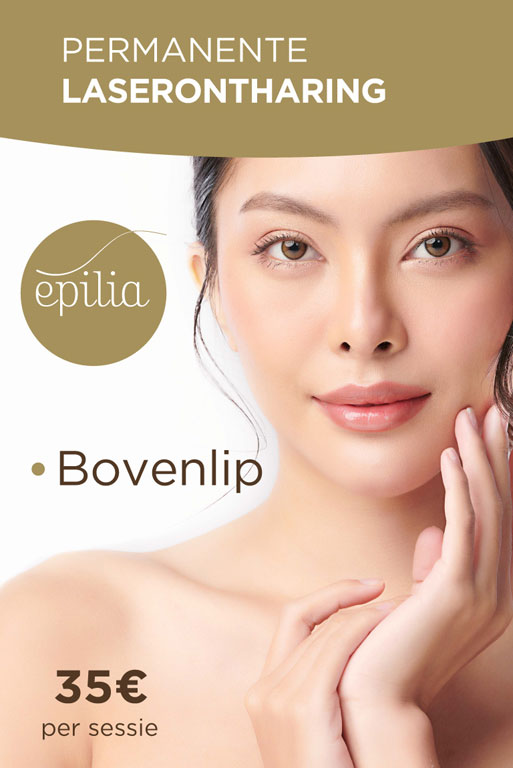 Permanente laserontharing bovenlip