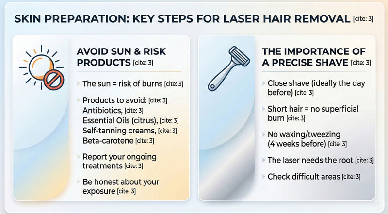 skin preparation steps